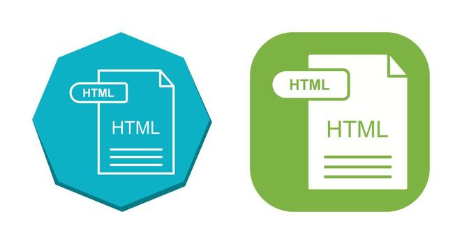 HTML Vector Icon