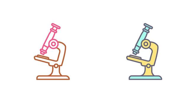 Microscope Vector Icon