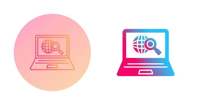 explorar icono de vector