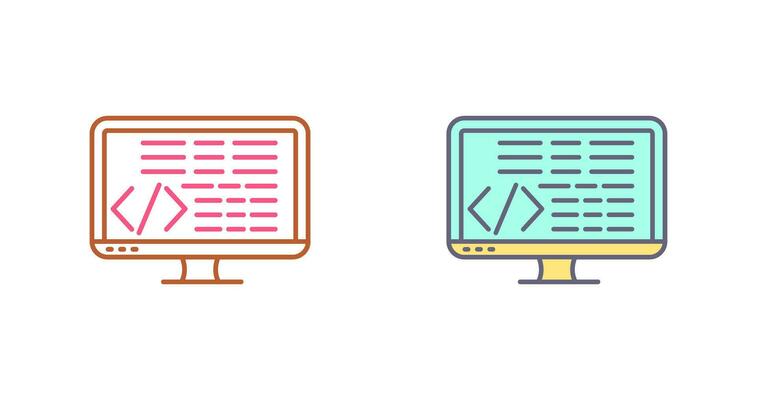 Coding Vector Icon
