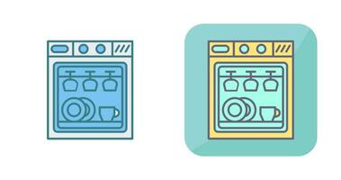 Dishwasher Vector Icon