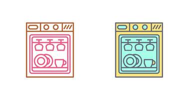 Dishwasher Vector Icon