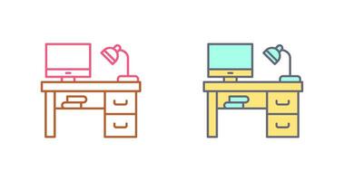 Desk Vector Icon