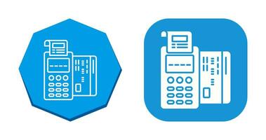 Pos Terminal Vector Icon