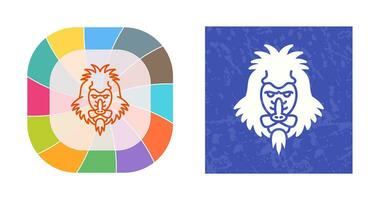 Mandrill Vector Icon