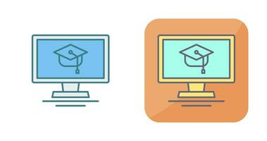 Online Course Vector Icon