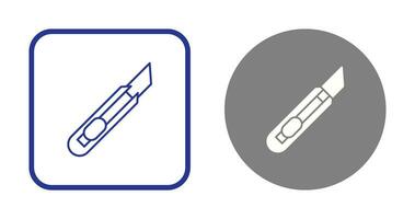 Stationery Knife Vector Icon