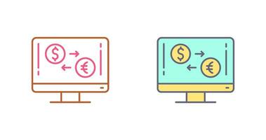 Currency Exchange Vector Icon