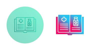 Medical Book Vector Icon