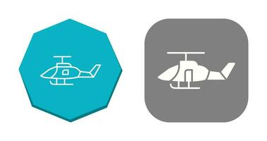 Military Helicopter Vector Icon