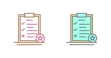 Task List Vector Icon