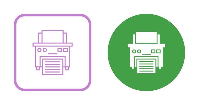 Printer Vector Icon