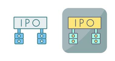 Ipo Vector Icon