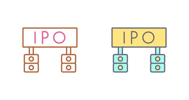 Ipo Vector Icon