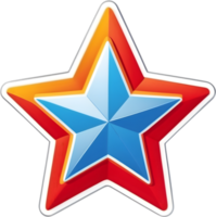 Star Symbol ai generativ png