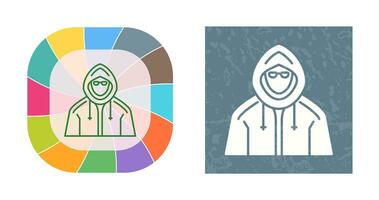 icono de vector de hacker