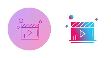 Video Player Vector Icon