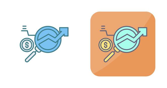 Data Research Vector Icon