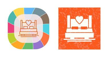 Double Bed Vector Icon