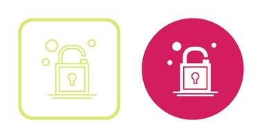 Open Lock Vector Icon