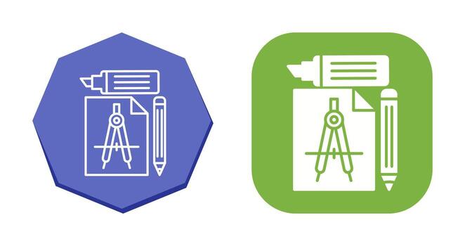 Study Tools Vector Icon