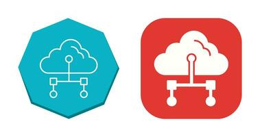 Internet Cloud Vector Icon