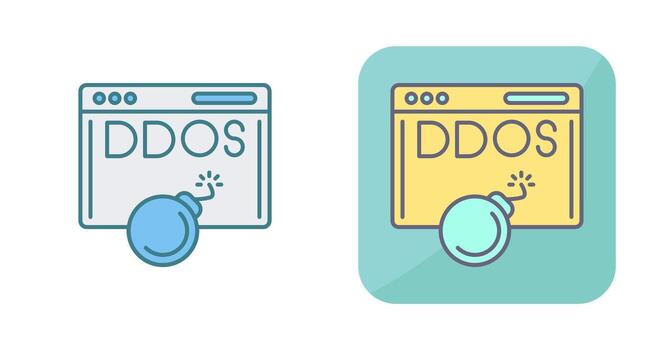 Ddos Attack Vector Icon