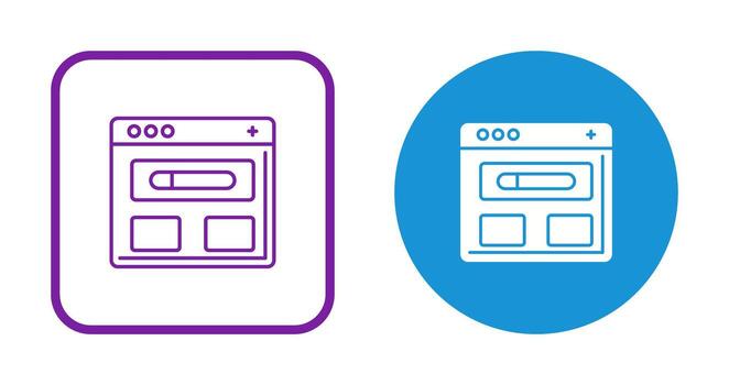 Browser Vector Icon