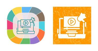 Video Marketing Vector Icon