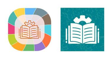 Open Book Vector Icon