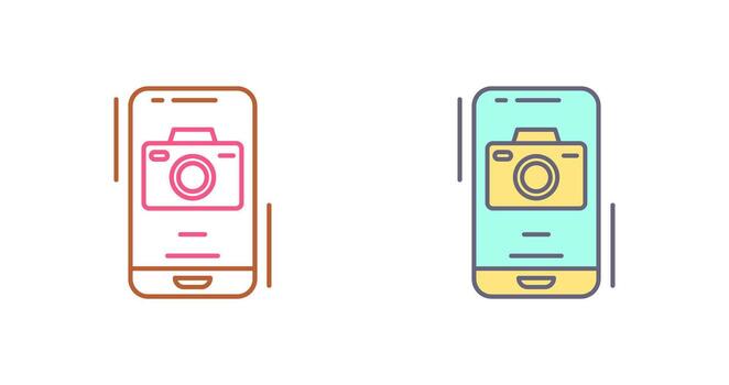 icono de vector de camara