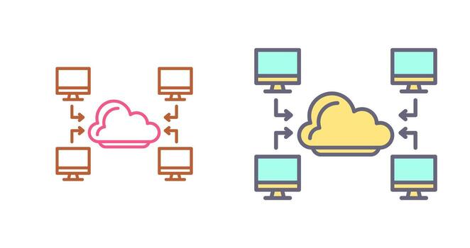 Computer Vector Icon