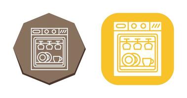 Dishwasher Vector Icon