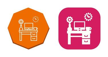 Work Table Vector Icon