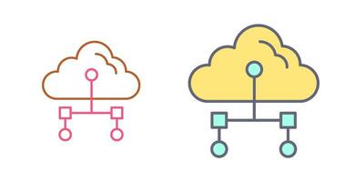 Internet Cloud Vector Icon