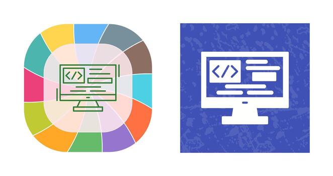 Coding Vector Icon