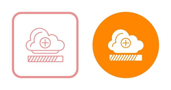 icono de vector de carga