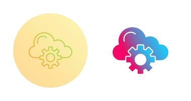 Cloud Computing Vector Icon