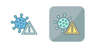 icono de vector de coronavirus