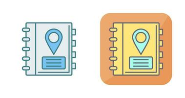 Address Book Vector Icon