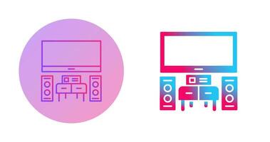 Home Theater Vector Icon