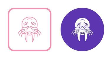 Walrus Vector Icon