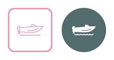 Speed Boat Vector Icon