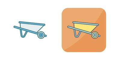 Wheelbarrow Vector Icon