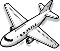 Papier Flugzeug Symbol ai generativ png