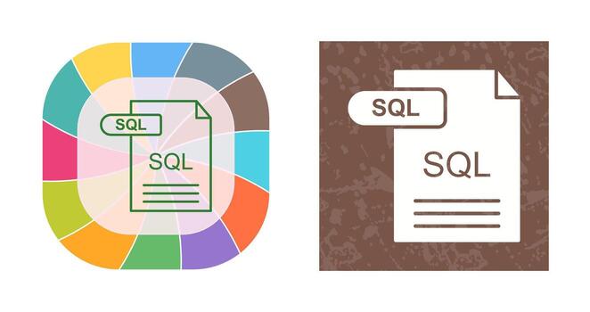SQL Vector Icon