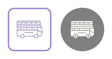 Double Bus Vector Icon