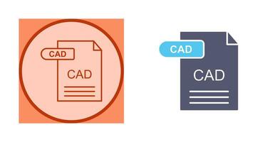 icono de vector de cad