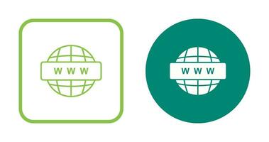 World Wide Web Vector Icon