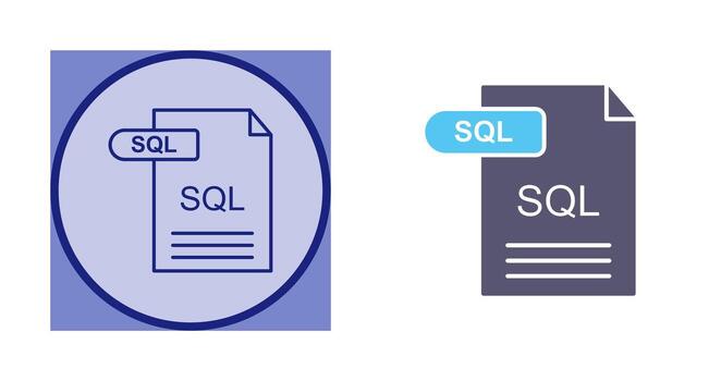 SQL Vector Icon